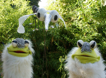 Mosquito y ranas
